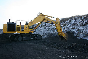 Карьерный экскаватор Komatsu
