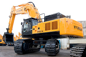 Карьерный экскаватор Hyundai R800LC-7A 