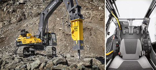 Карьерный экскаватор Volvo EC750D