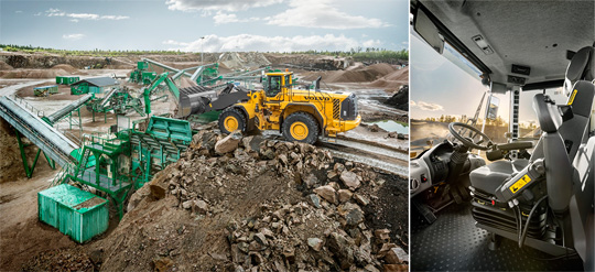 Карьерный погрузчик Volvo L350F