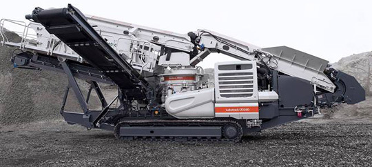 мобильный дробильный комплекс Lokotrack