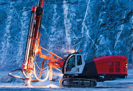 Буровое оборудование DI550 от Sandvik