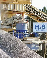 Конусная дробилка типа H&S компании Sandvik