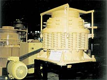 Конусная дробилка ДРО-592