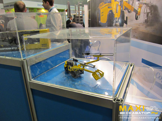 Масштабные модели горно-шахтной техники Atlas Copco