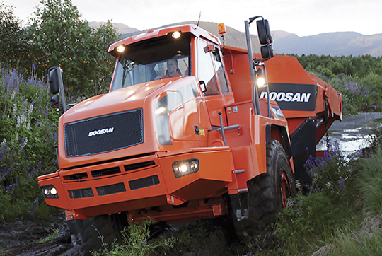 Самосвал Doosan DA40