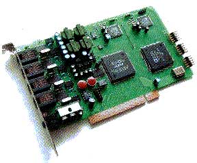 Четырехканальная голосjвая плата EPCO4PA