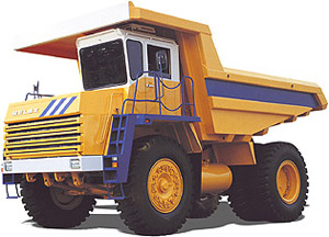 карьреный самосвал БелАЗ-7547