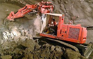 Тоннельный экскаватор Terex / Schaeff TE210