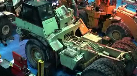 переборка карьерного самосвала Cat 775D