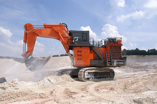 Карьерный экскаватор Hitachi