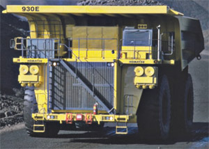 карьерный самосвал Komatsu 930E