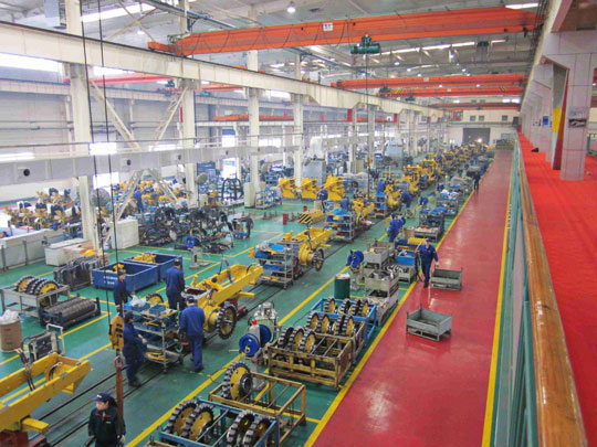 Завод Shantui. Производство бульдозеров