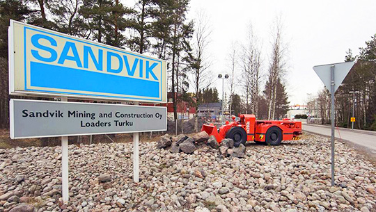 Строительный и горный дивизионы группы Sandvik к 1 июля будут объединены