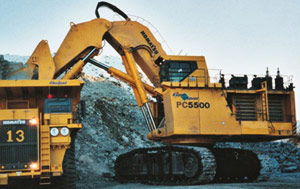 Карьерный экскаватор Komatsu РС5500