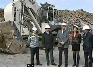 Карьерный электрический экскаватор Liebherr ER974