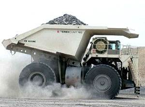 Карьерный самосвал Terex MT6300AC