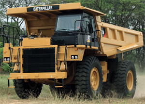 Карьерный самосвал Cat 773e