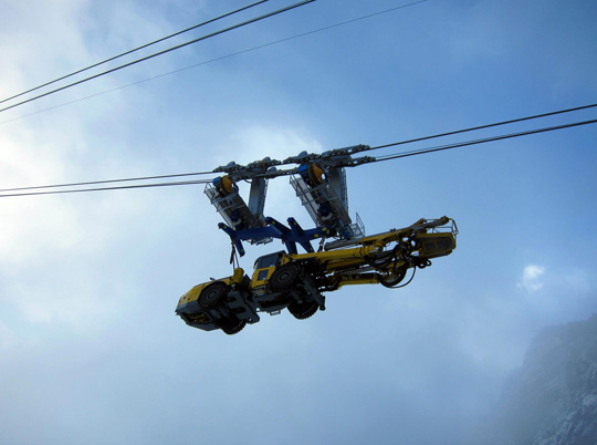 Atlas Copco покоряет Швейцарские Альпы