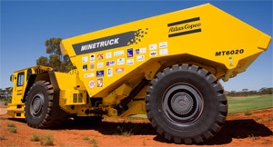 Atlas Copco Minetruck MT6020