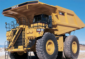 Карьерный самосвал СAT 793