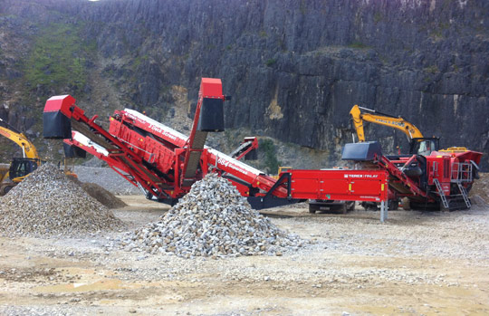 Дробильно-сортировочное оборудование Terex Finlay