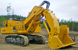 карьерные экскаваторы Komatsu PC2000-8