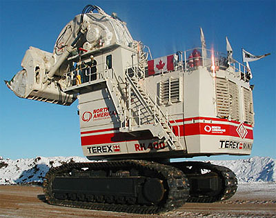 Карьерный экскаватор Terex RH 400