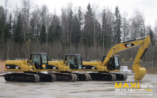 Гусеничные экскаваторы Caterpillar