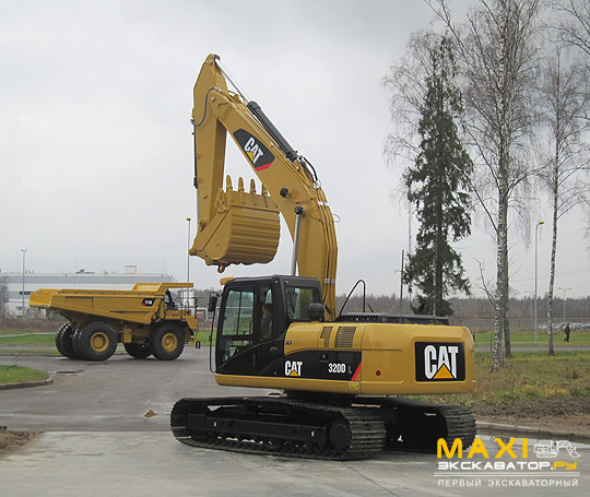 Гусеничный экскаватор Caterpillar 320D
