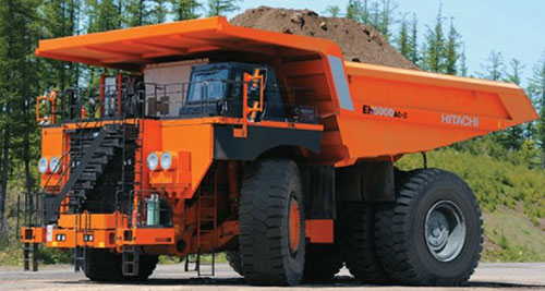 Новая модель карьерного самосвала Hitachi 