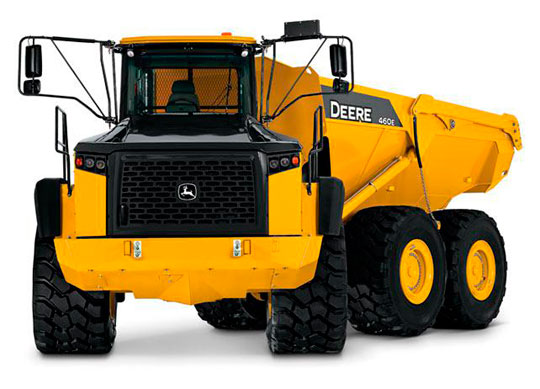 Шарнирно-сочлененный самосвал John Deere серии E