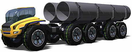 самосвал Кентавр компании Volvo