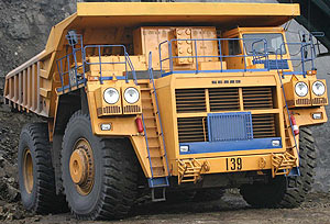 карьерный самосвал БелАЗ