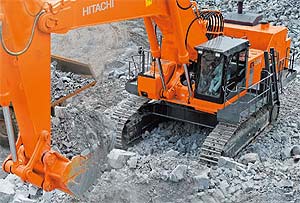 Карьерный экскаватор Hitachi EX1200