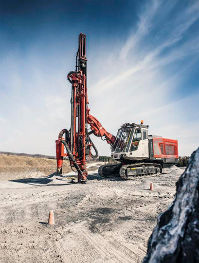 Компания Sandvik Construction представила 6-ю версию буровых станков Pantera DPi 