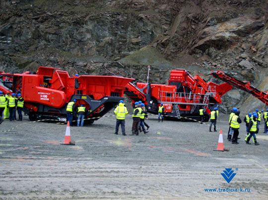 Terex Finlay представила прототипы нового дробильно-сортировочного оборудования