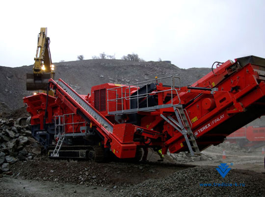Terex Finlay представила прототипы нового дробильно-сортировочного оборудования