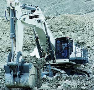 Карьерный экскаватор Liebherr R 9100