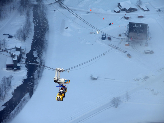Atlas Copco покоряет Швейцарские Альпы