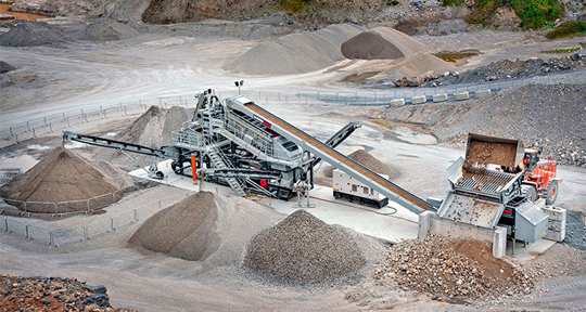 Система Terex Aggresand 