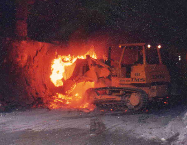 погрузчик John Deere 855