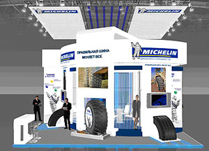 стенд Michelin на СТТ 2010