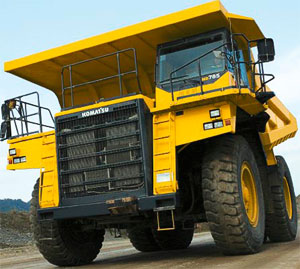 карьерный самосвал Komatsu HD785-7