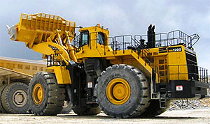 карьерный погрузчик Komatsu WA1200-6