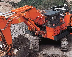 Карьерный гидравлический экскаватор Hitachi EX-3600