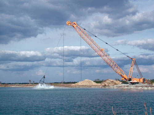 самый большой канатный экскаватор Либхерр