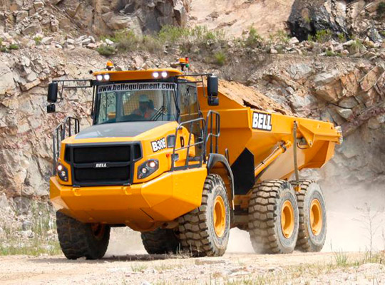 Bauma-2013: новая эра шарнирно-сочлененных самосвалов приходит с Bell