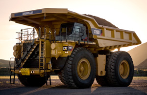 Карьерный самосвал Caterpillar 789D
