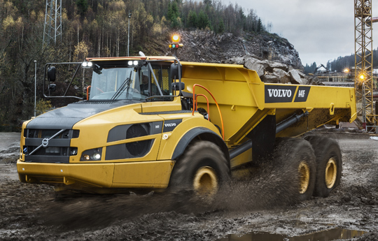 Сочлененные самосвалы серии F от Volvo Construction Equipment 